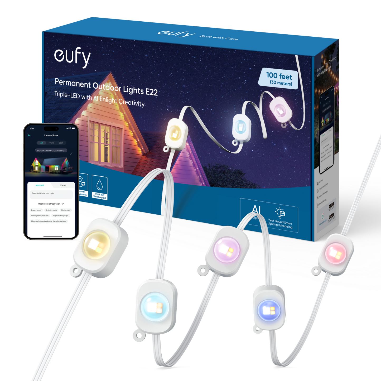 Luci permanenti per esterni eufy E22