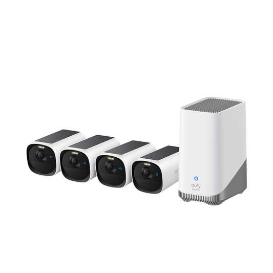 eufyCam E40*4 + HomeBase S380 (HomeBase 3)