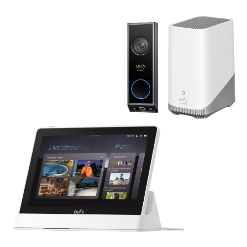 eufy Smart Display + Videocitofono E340 + HomeBase S380