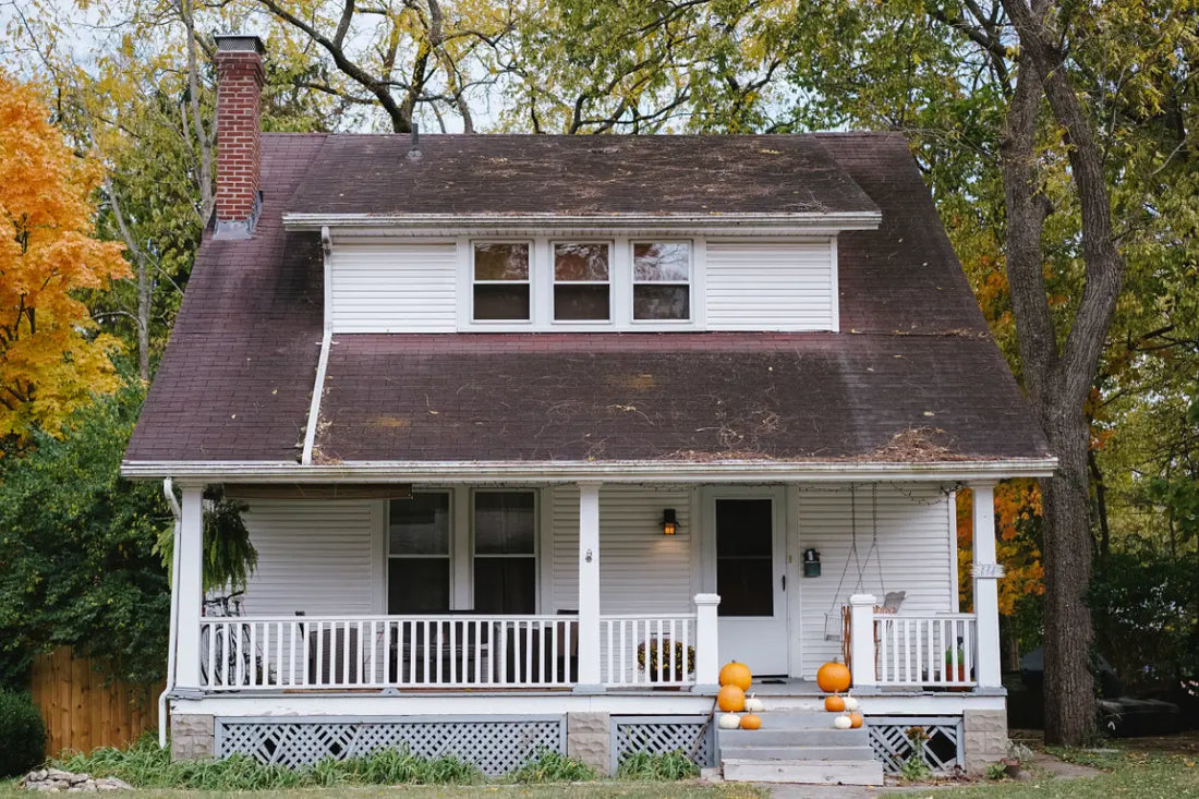 Una casa che potrebbe essere presa di mira da un ladro