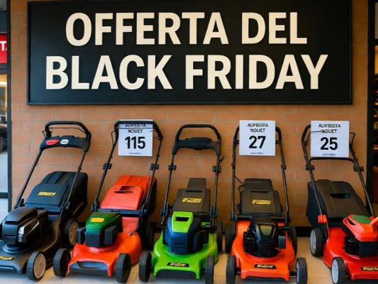 Offerte del black Friday sui tosaerba