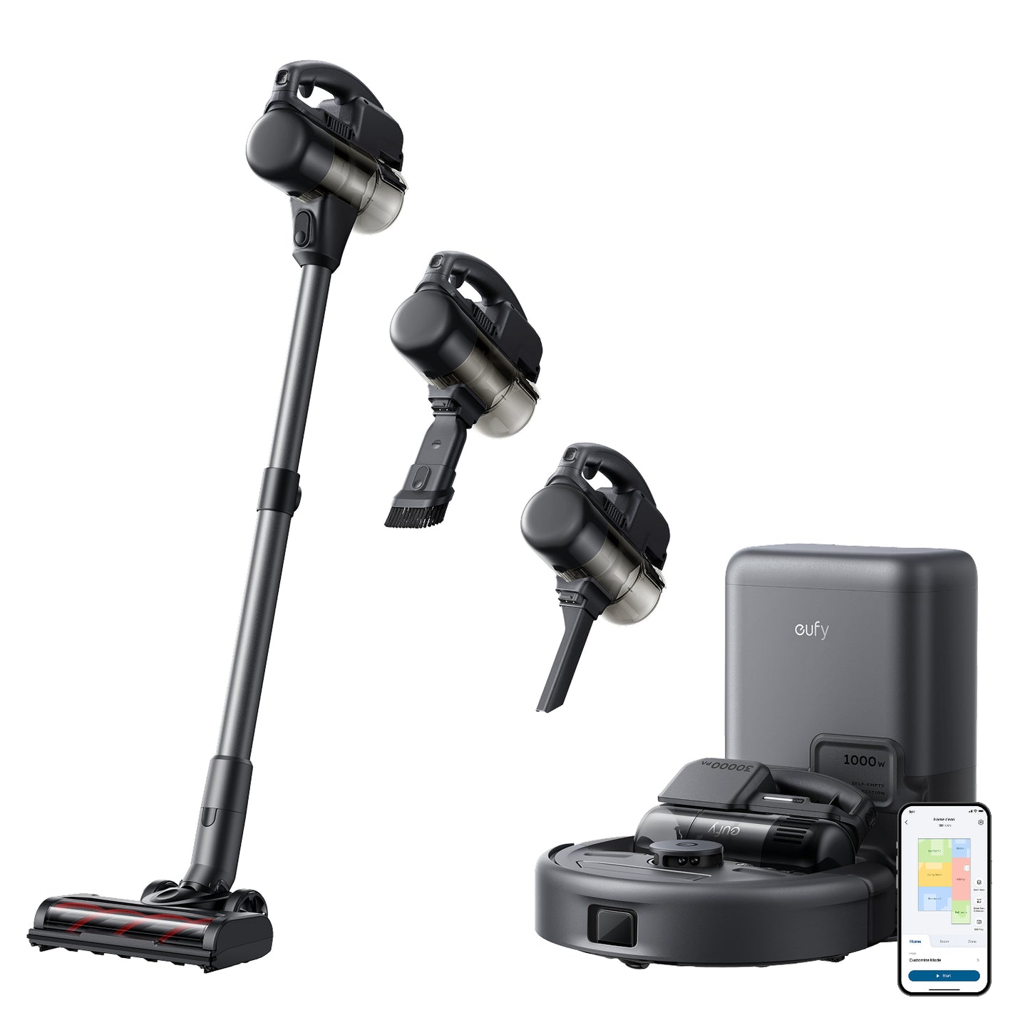 Robot Aspirapolvere 3-in-1 E20 eufy