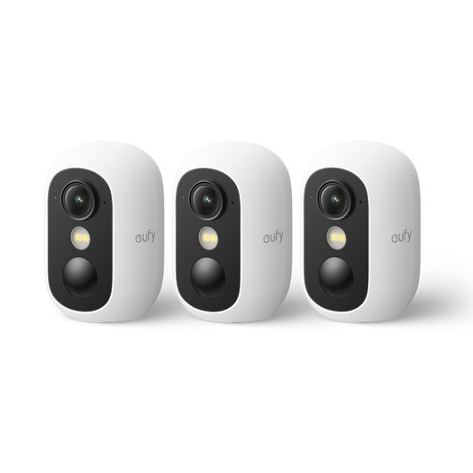 eufy Security eufyCam C35 Kit 3(Bianco)