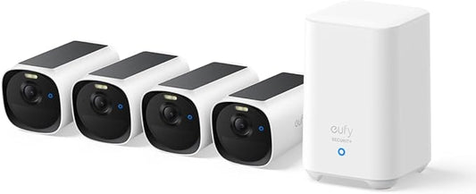 eufy Security eufyCam E40 4-Cam Kit (HomeBase 2)