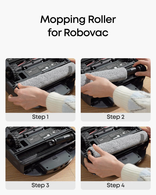 Pacchetto accessori eufy, Spazzola Laterale, Filtro, Spazzola Rotante per Robovac, Sacchetto della Polvere, Panno a Rullo, Filtro del Serbatoio dell'Acqua Sporca