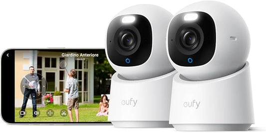eufy Security Indoor Cam E30,elecamera wifi interno 4K UHD