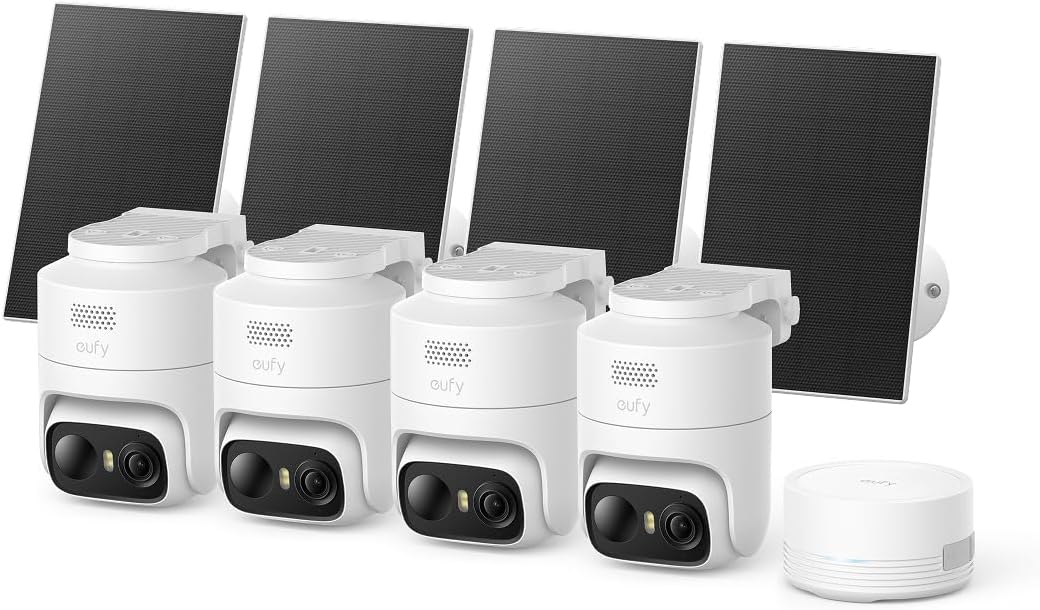 eufyCam C37, kit con 4+1 videocamere di sicurezza