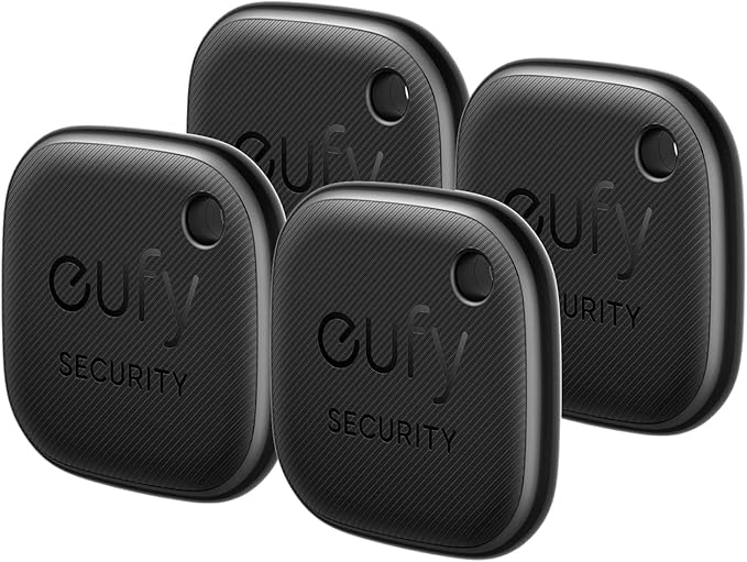 eufy Security SmartTrack Link (nero, confezione da 4)