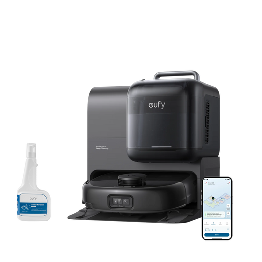 eufy Robot Vacuum Omni E28+Soluzione di Pulizia per Pavimenti eufy Robovac （Compatibile con E28）