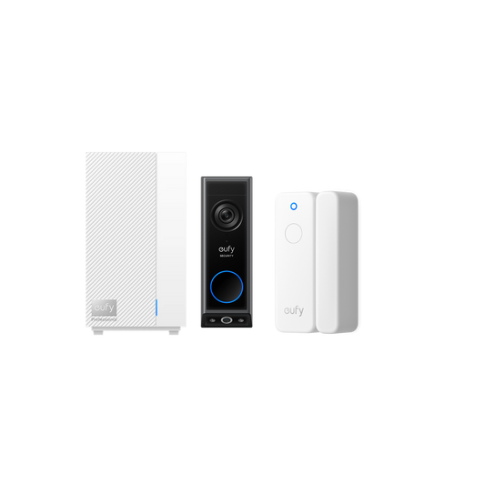 eufy HomeBase™ Pro S1+Videocitofono E340 + Entry Sensor