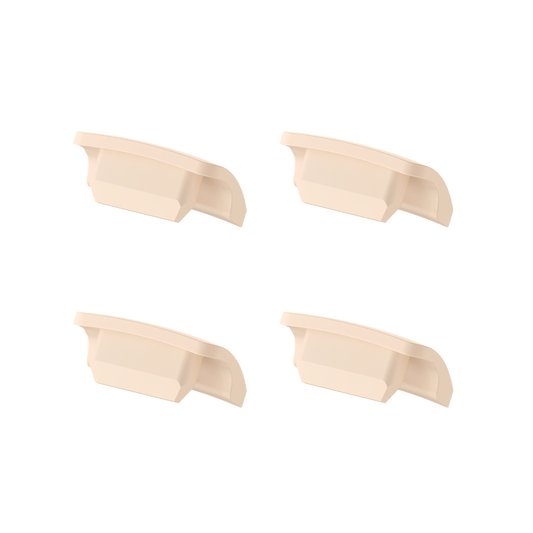 Tapa de boquilla original de eufy (paquete de 4) para el extractor de leche portátil E10/E20/S1/S1 Pro