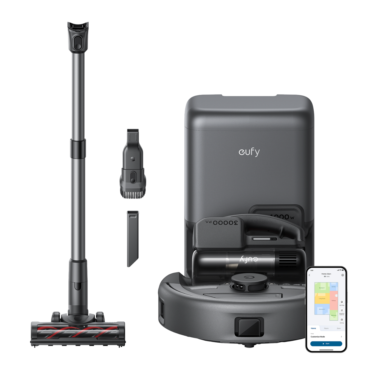 Robot Aspirapolvere 3-in-1 E20 eufy