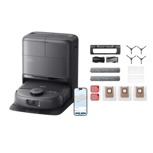 eufy Omni C28 Robot Aspirapolvere+ eufy kit di ricambio per C28