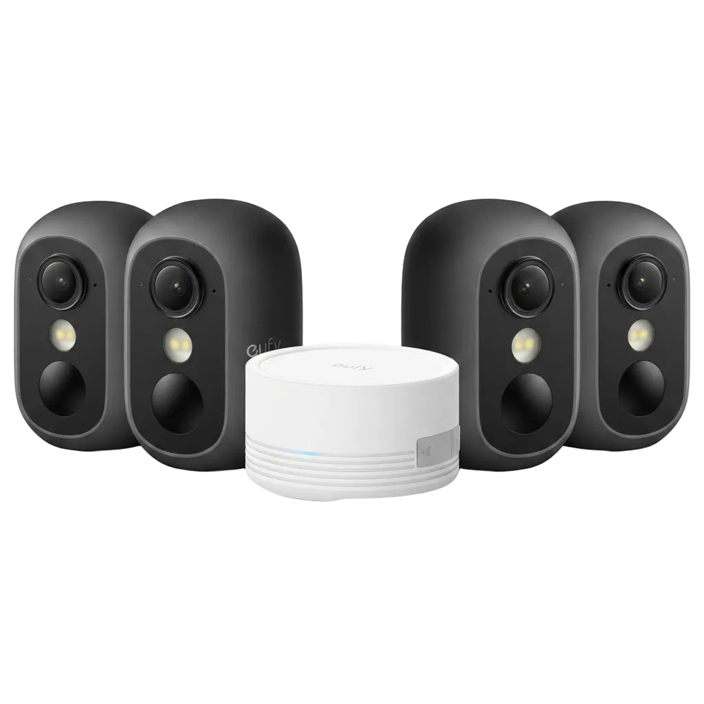 eufy Security eufyCam C35 - 4 Telecamere