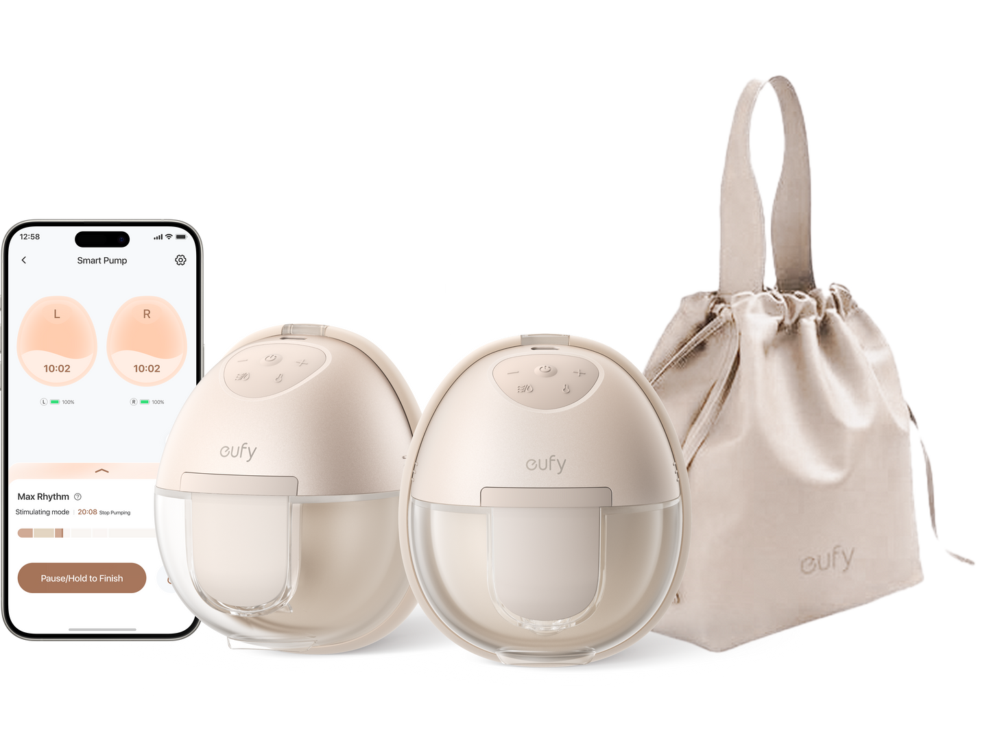 eufy S1 HeatFlow™ Tiralatte Indossabile Riscaldato